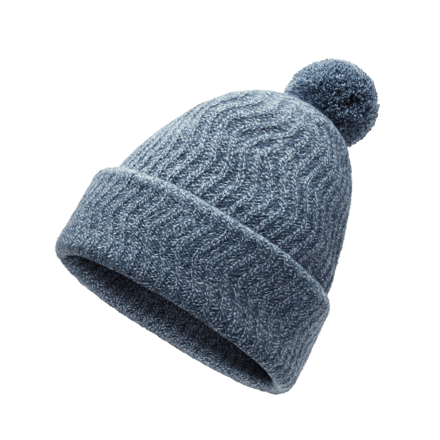 The Pom Beanie - Regen Thrive Teal Marl